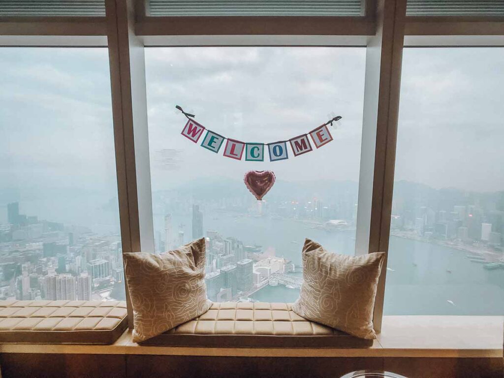 Ritz Carlton Hong Kong view