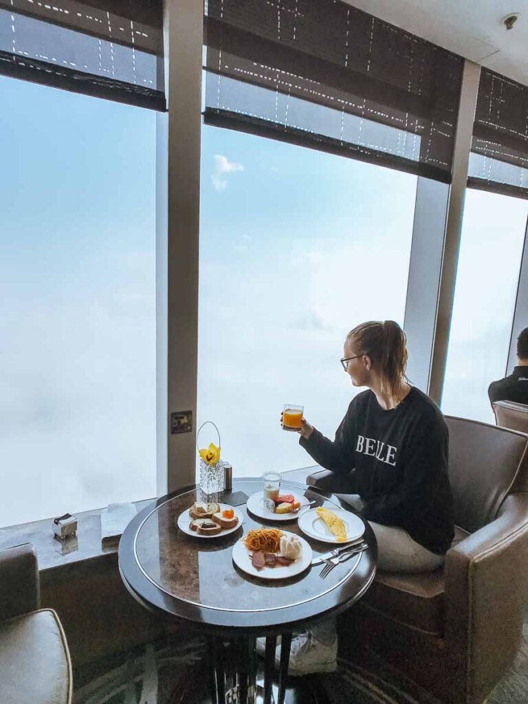 Ritz Carlton Hong Kong breakfast