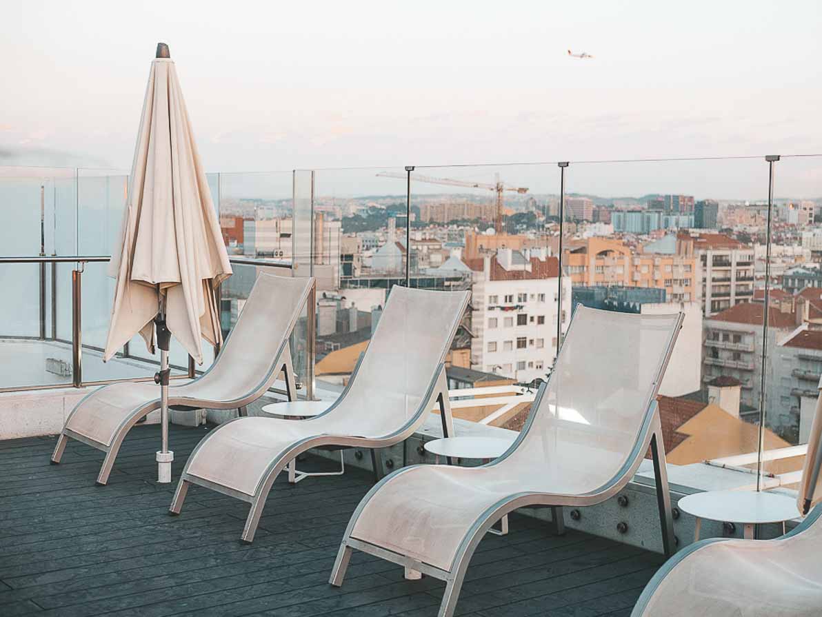 Hotel White rooftop Lisbon