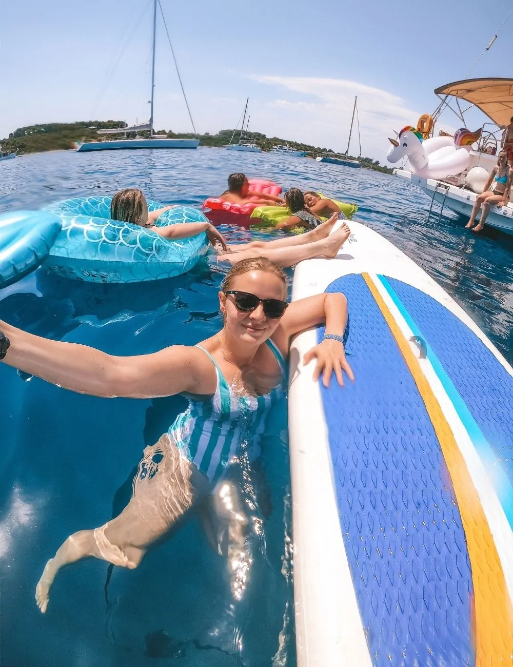 paddleboarding in croatia