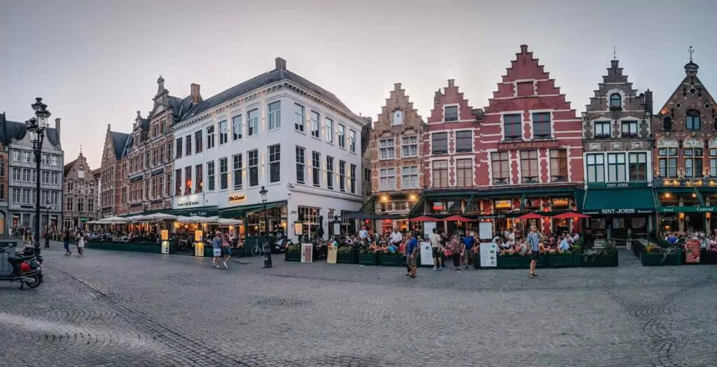 Bruges Burg square