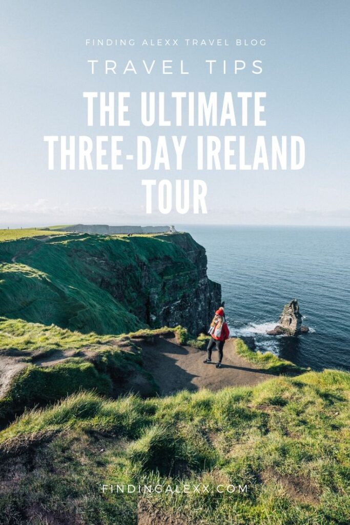 Ireland road trip pin