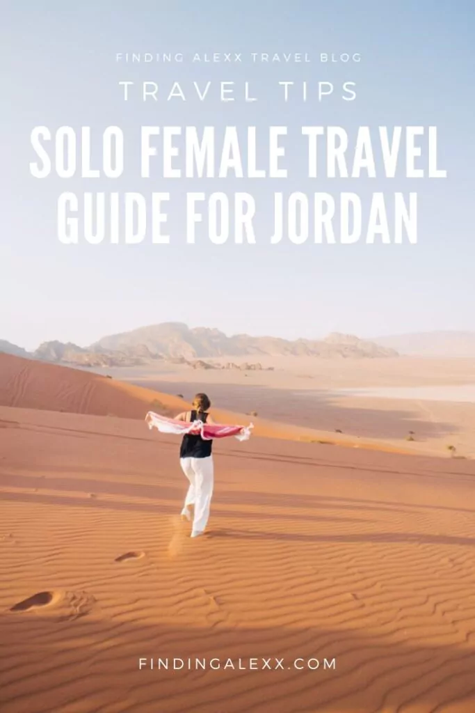 Jordan solo female travel guide