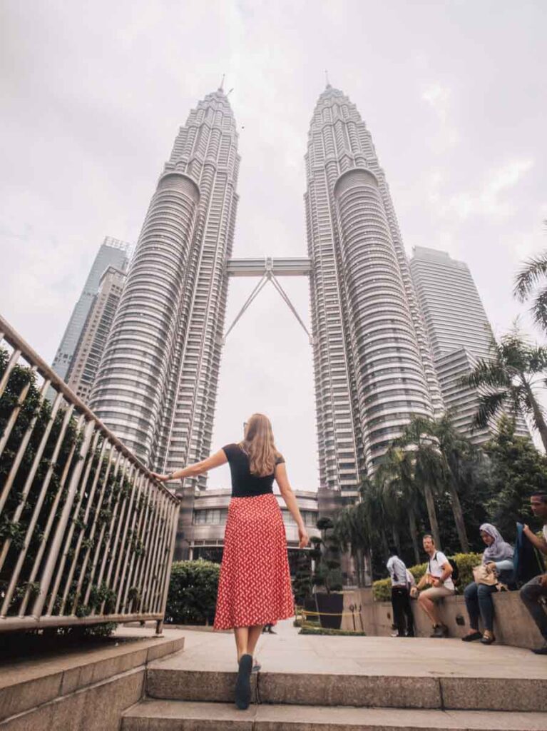 Petronas Towers Kuala Lumpur Malaysia Contiki