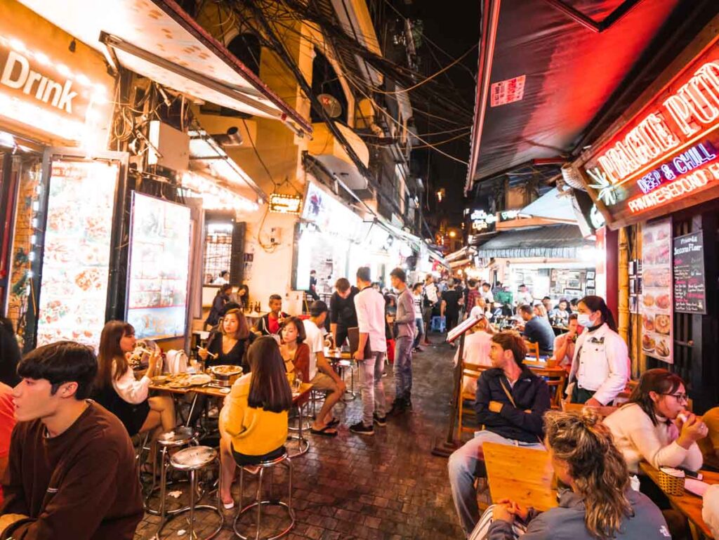 Hanoi beer street