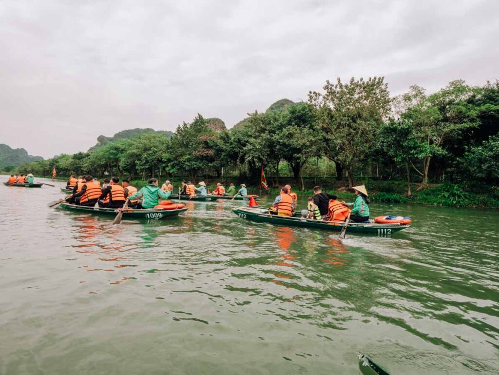 Trang An boat trip