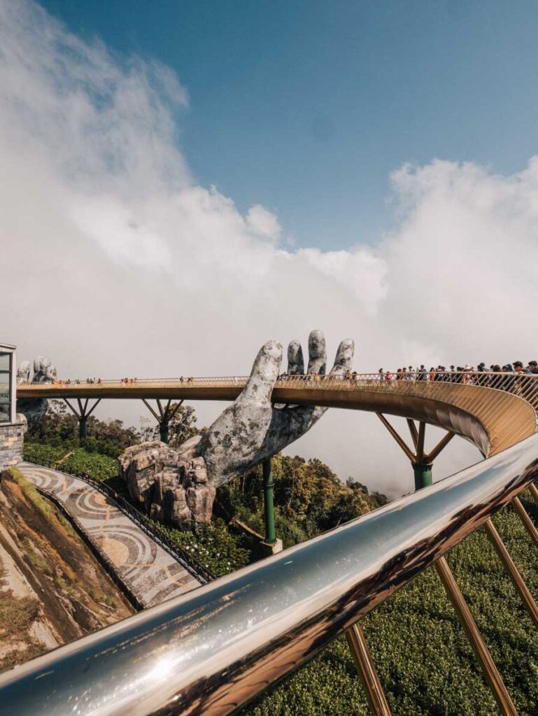 Golden Hands Bridge Da Nang