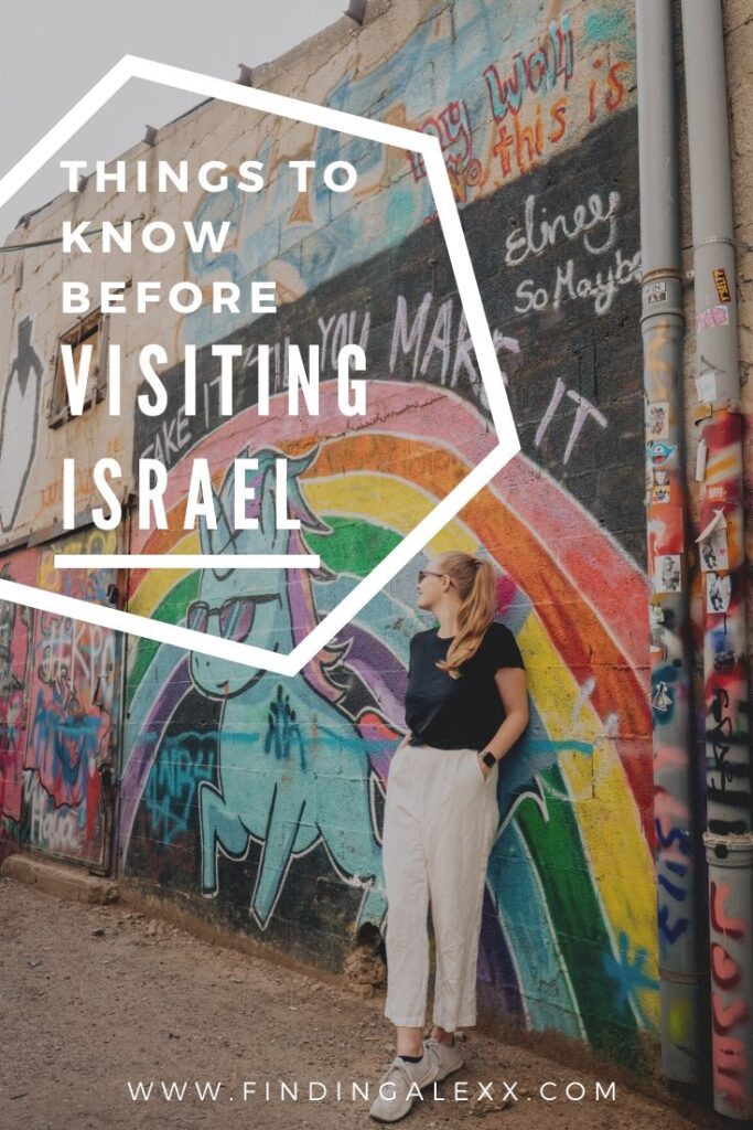Things to know before going to Israel pin