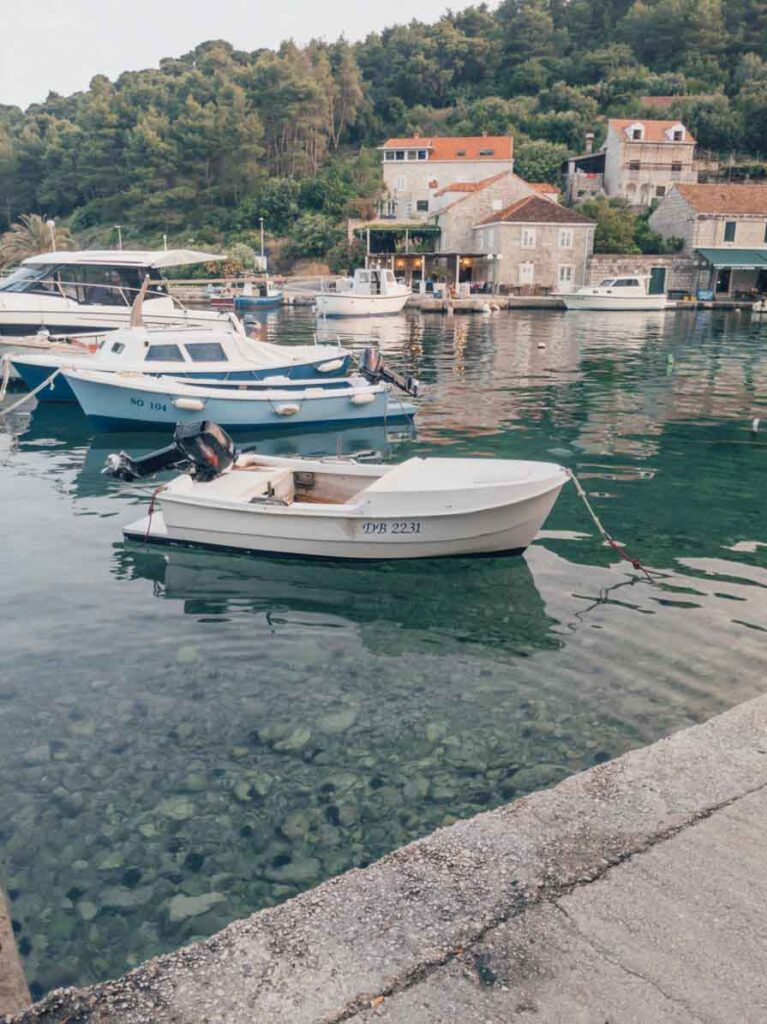 Quiet bay in Croatia