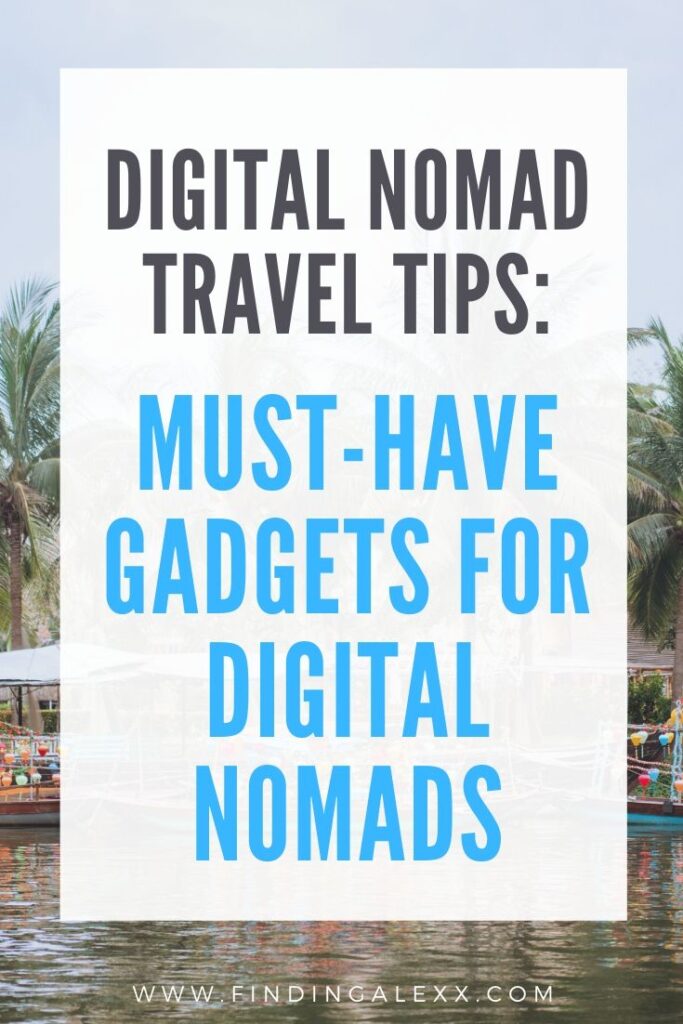 Digital nomad essentials pin