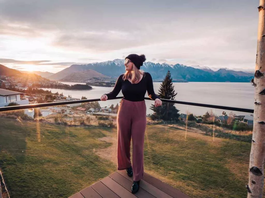 Sunrise at Kamana Lakehouse Queenstown