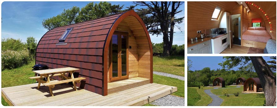 cornwall glamping huts in saint keverne