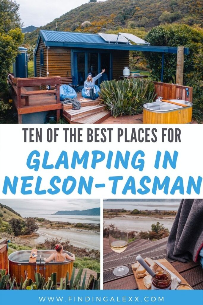 the best places for glamping in nelson-tasman