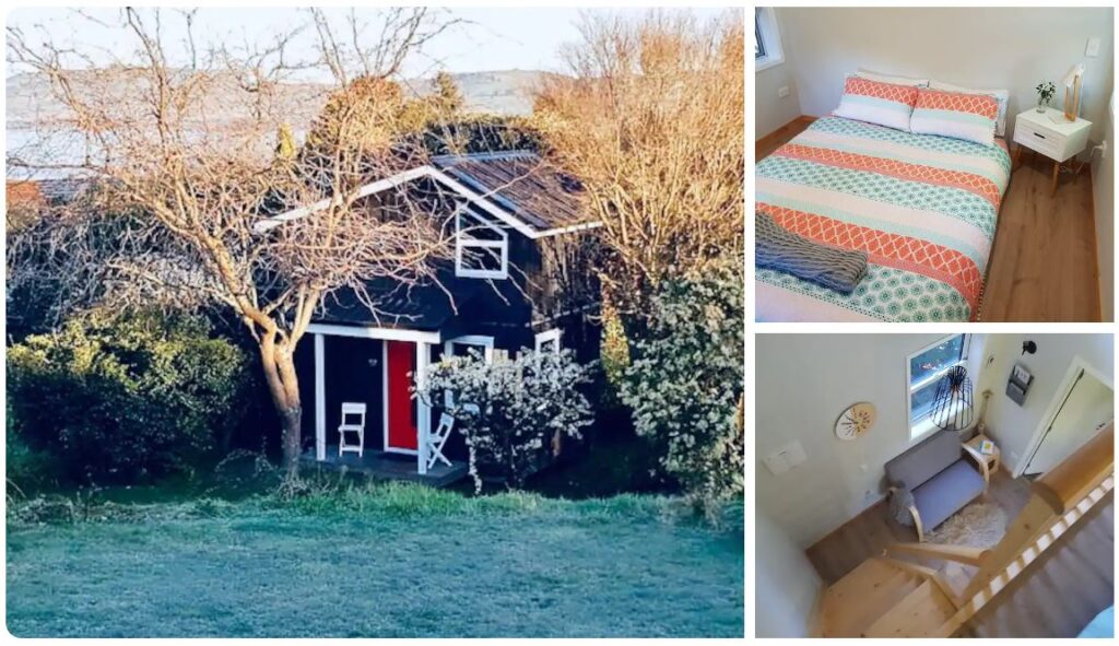 kowhai tiny house taupo airbnb