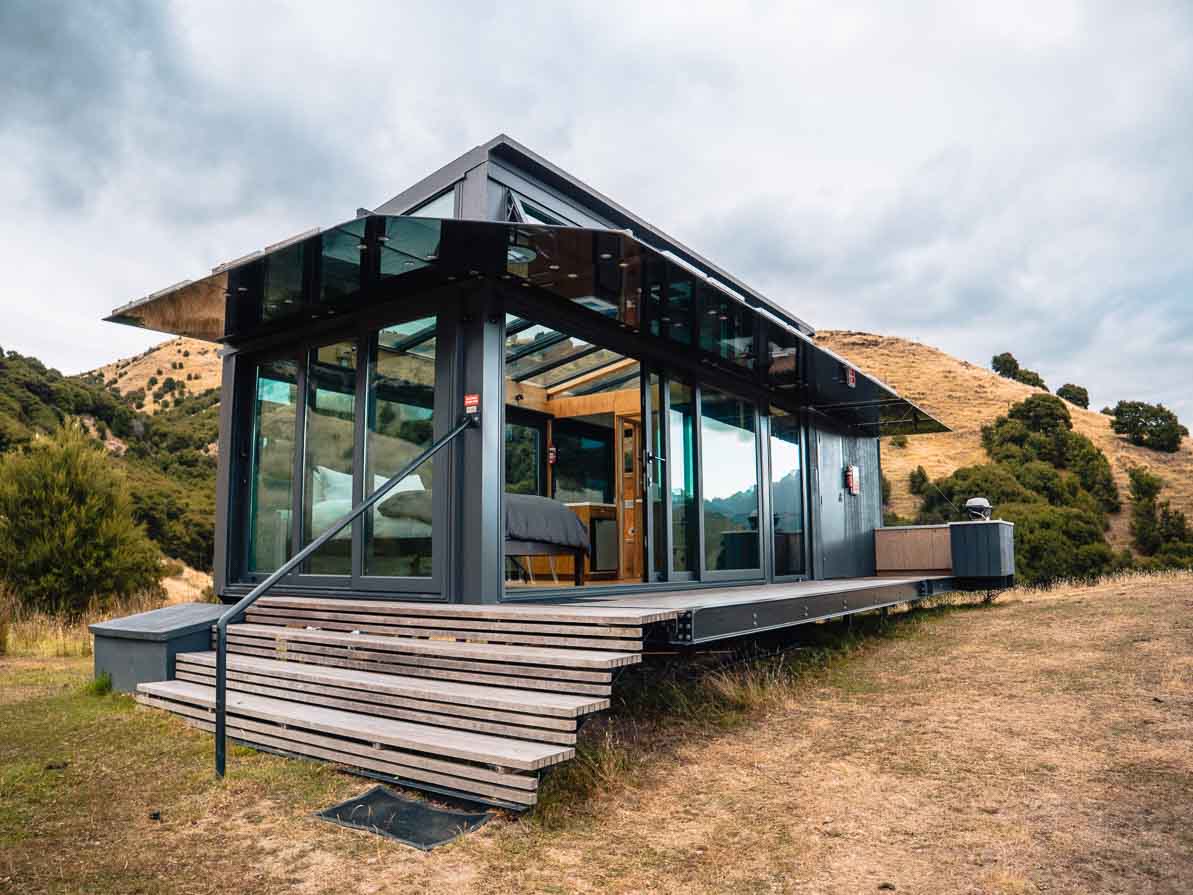 I Stayed in a Geodesic Tiny House During New Zealand's Winter