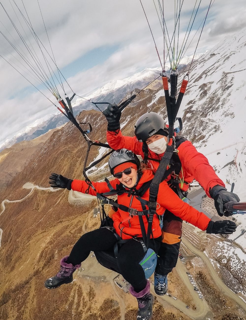 coronet peak paragliding in queenstown