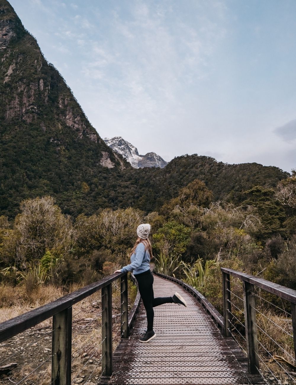 milford sound boardwalk