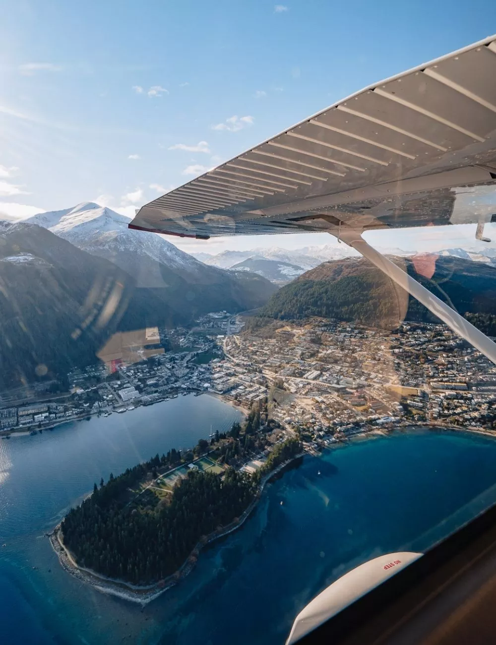 queenstown scenic flight view
