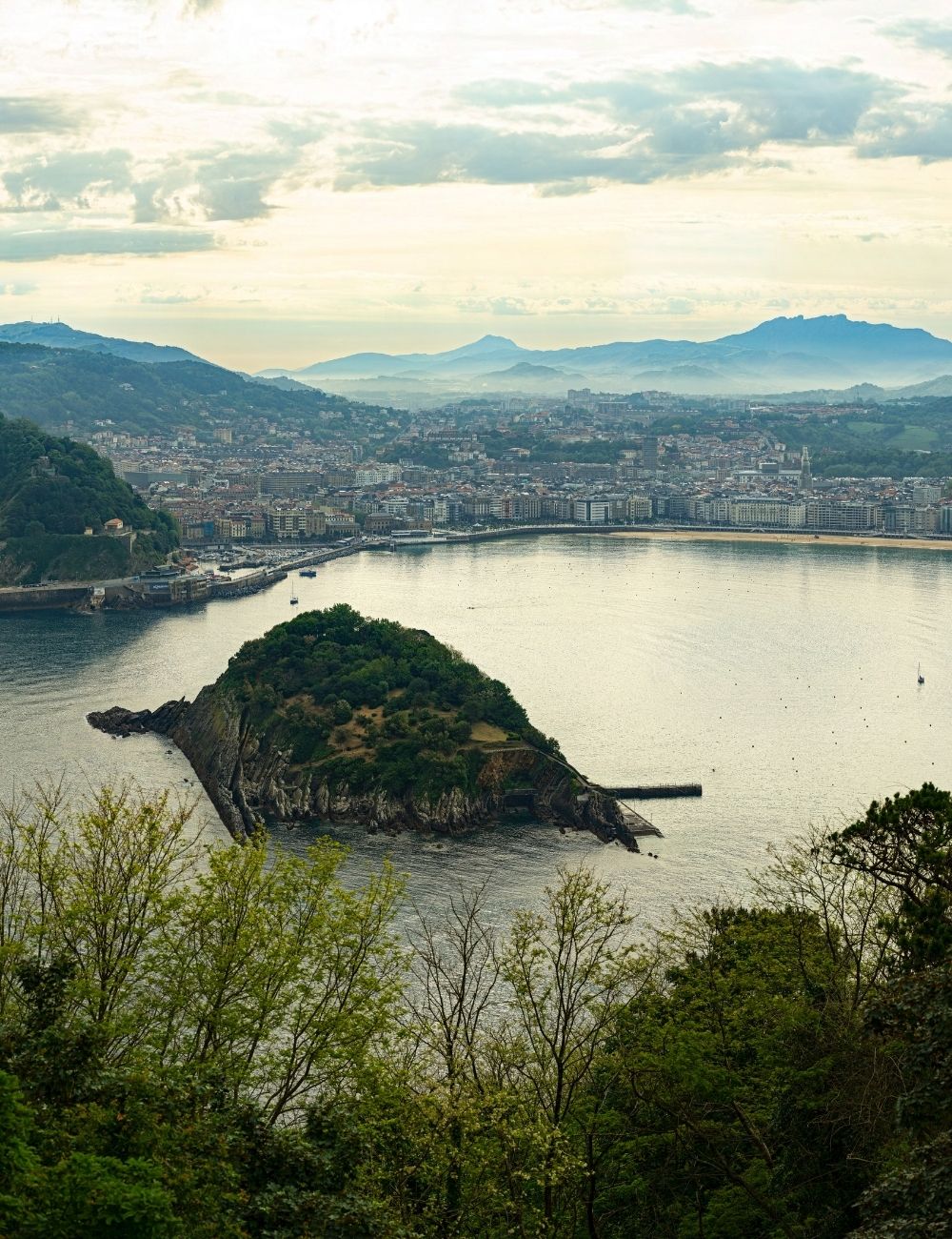 San Sebastian main beach