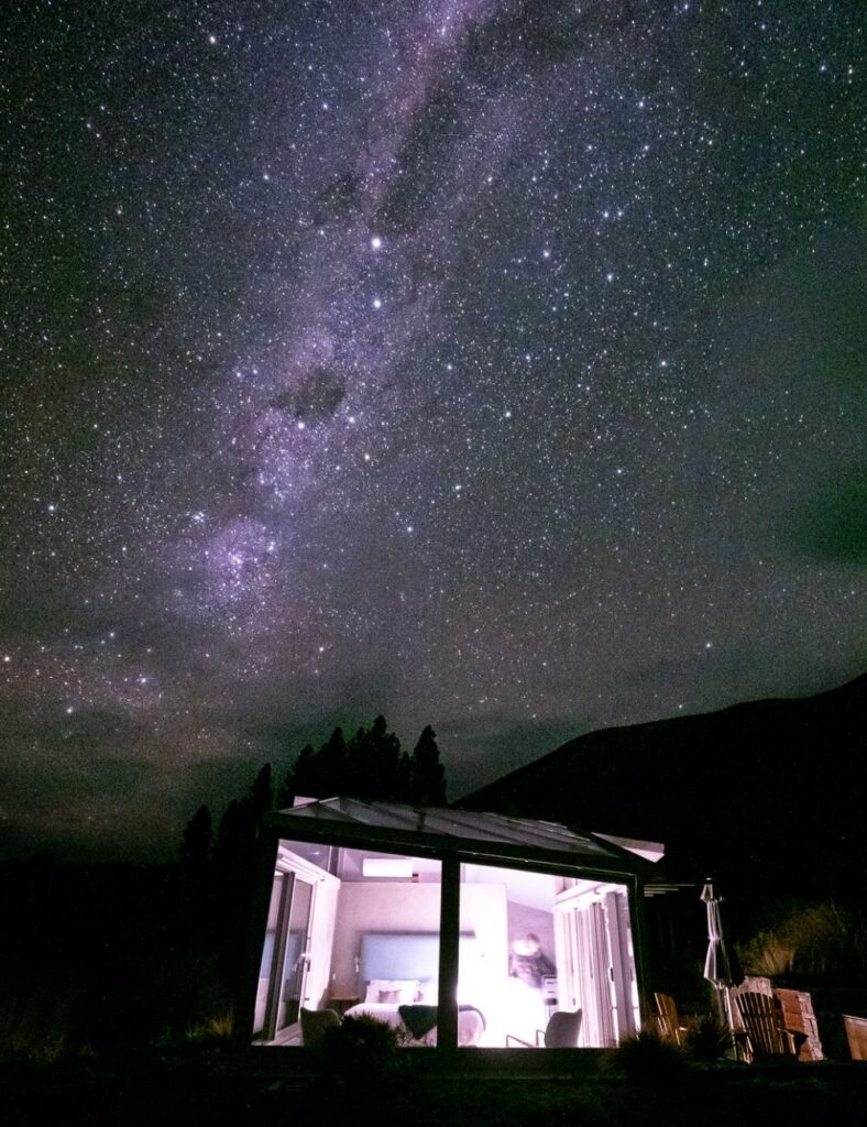 skyscape glamping under the stars in twizel
