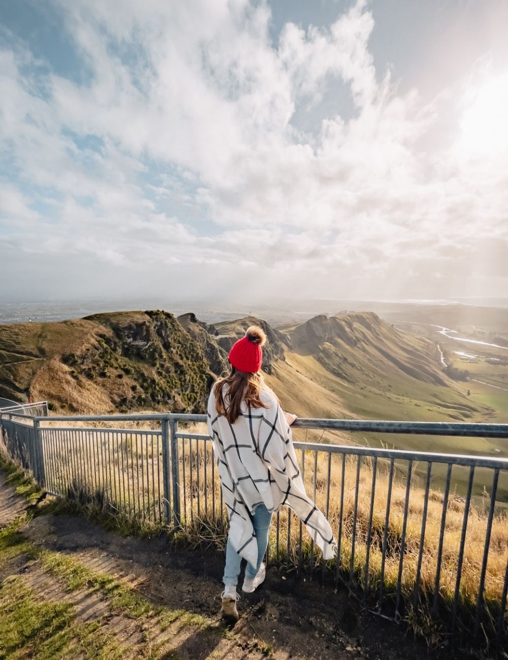 view from te mata peak napier