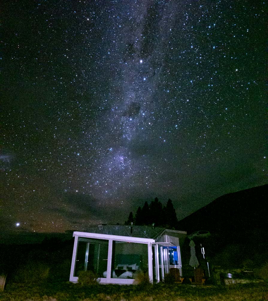 skyscape twizel under the milky way