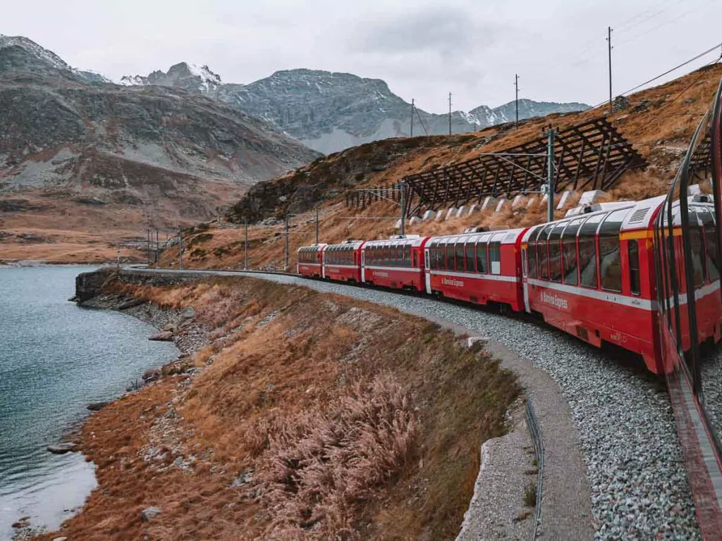 bernina express train