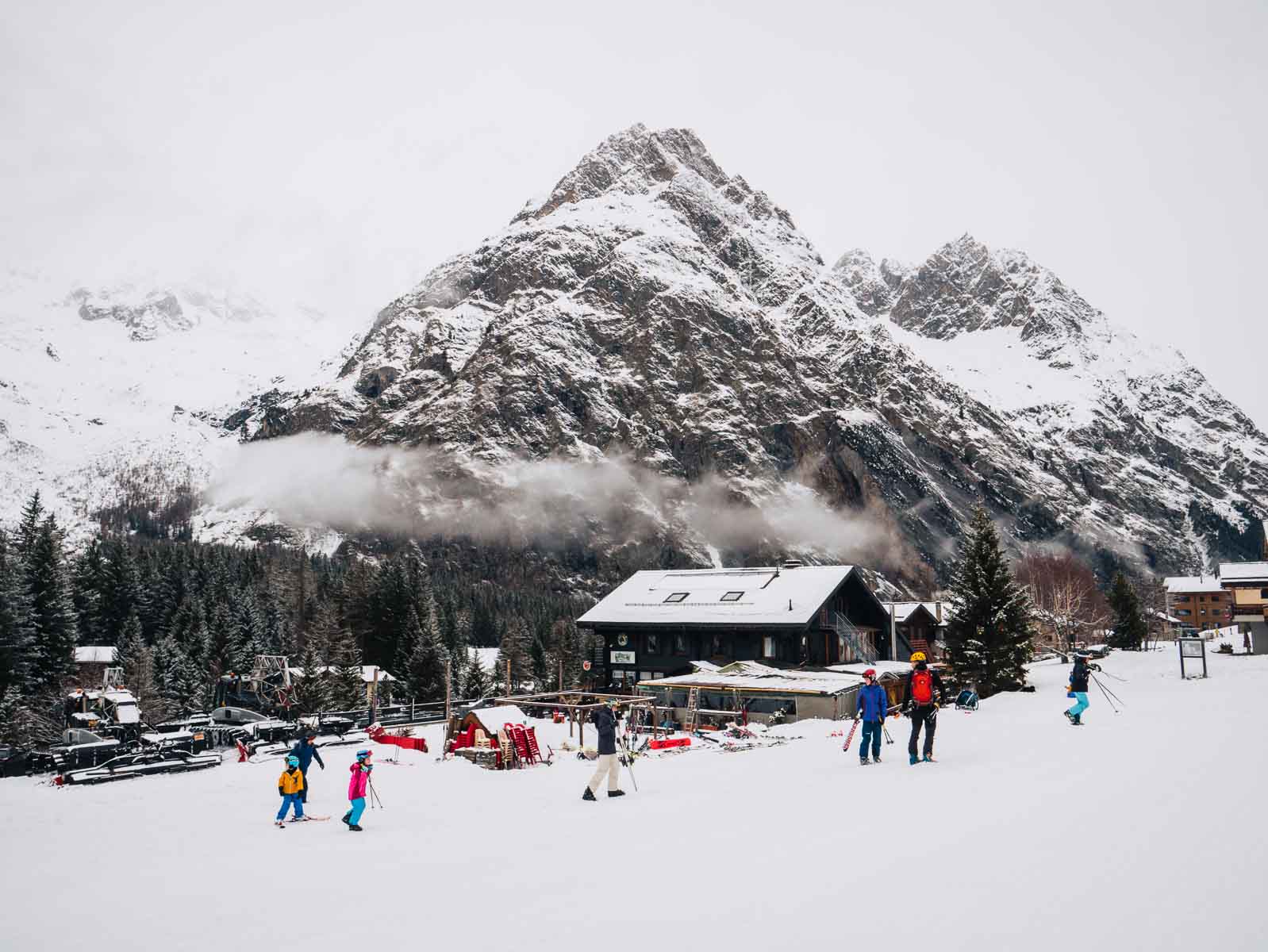 Cheapest place to ski in Switzerland Liddes Ski Hostel review